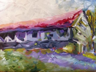 09c barn - Connie-s east tn - painting